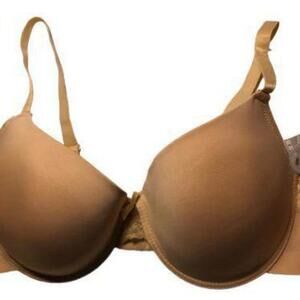 #2738 Just Be Beige Padded Underwire T-Shirt Bra 44D NWT